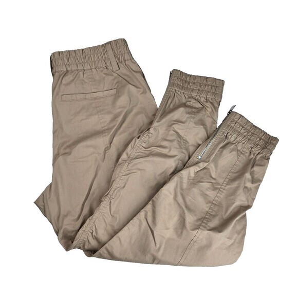 Derek Lam 10 Crosby Women's Joggers Khaki Tan Pants Size 8 Medium - Picture 2 of 12